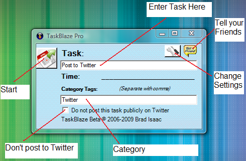 Taskblaze features